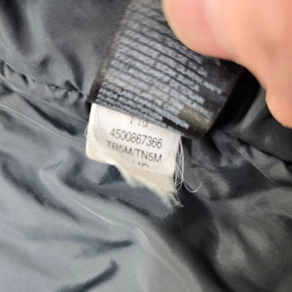 The North Face‎ HyVent Jacket Mens XL Gray Black Insulated Ski Snow Nylon